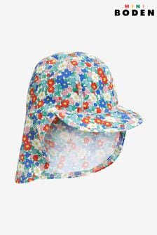 Boden Blue Printed Sun-Safe Swim Hat (594844) | AED72 - AED83