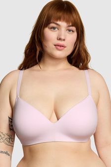 Victoria's Secret PINK Pink Tulip Rib Non Wired Lightly Lined Bra (595511) | kr376