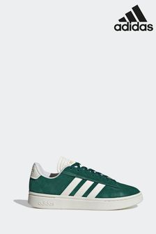 أخضر/أبيض - Adidas Sportswear Grand Court Alpha Trainers (595549) | 444 د.إ