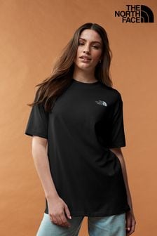 Schwarz - The North Face Simple Dome Oversize-T-Shirt (595864) | 46 €