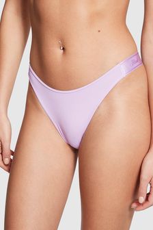 Victoria's Secret PINK Pastel Lilac Purple Thong Logo Knickers (596023) | €14