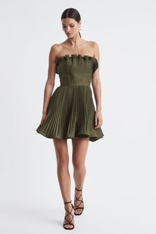 Amur Strapless Pleated Mini Dress (597445) | €685