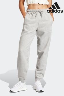 Серый - Флисовые свободные спортивные брюки Adidas Sportswear All SZN (597648) | €53