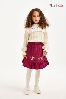 Nicole Miller Purple Cord Skirt (598381) | DKK177 - DKK192