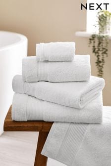 White Egyptian Cotton Towels