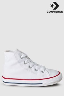 Converse Infant White Chuck High Trainers (599774) | $61