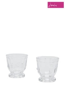 Joules Set of 2 Clear Glass Bee Egg Cups (599856) | 16 €