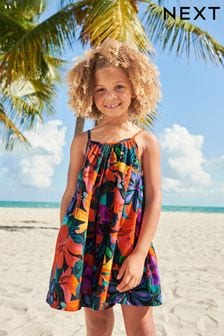 Tropical Print Playsuit (3-16yrs) (5LJ621) | €13 - €16