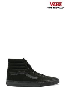 Темно-черный - Женские кроссовки Vans Sk8 Hi (600206) | €103