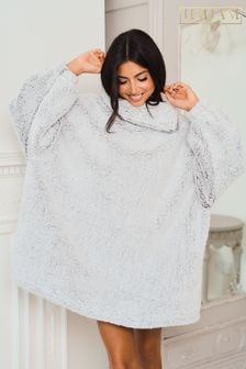 Jim Jam the Label Oversized Supersoft Borg Cosy Blanket Hoodie (600700) | AED105