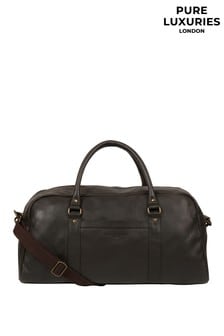 Pure Luxuries London Monty Leather Holdall (601170) | 148 €