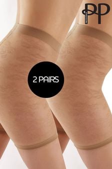 Pretty Polly Lace Anti-Chafing Shorts 2 Pack (601496) | HK$226
