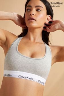 Calvin Klein Modern Cotton Logo Bralette (601647) | AED181