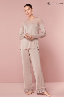 Hnedosivá Hnedá - B By Ted Baker Modal Pyjama Set (602540) | €54