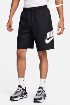 Črna - Tkane kratke hlače Nike Club (602944) | €46