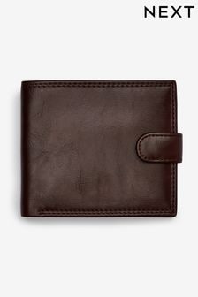 Braun - Brieftasche mit Druckknopfverschluss (603292) | 20 €