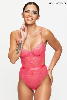Ann Summers Paradise Pink Hold Me Tight Lace Body (603654) | €17.50