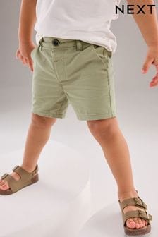 Žajbljevo zelena - Chino kratke hlače (3 mesecev–7 let) (604177) | €8 - €11