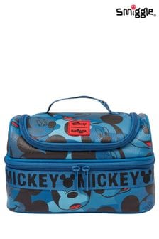 Smiggle Blue Mickey Mouse Disney Double Decker Lunchbox (604325) | CA$63