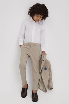 Reiss Stone Fine Senior Wool Side Adjusters Trousers (604881) | ￥10,080