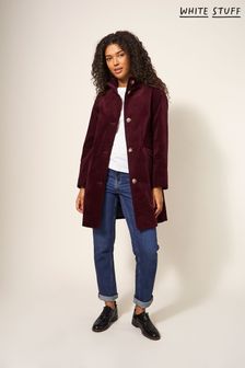 Пурпурный - Бархатное пальто White Stuff Karla (605809) | €184