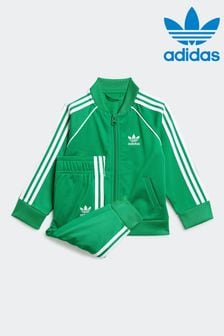 أخضر - Adidas Originals Green Infant Adicolor Sst Tracksuit (605975) | 242 ر.س