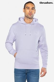 Purple - Threadbare Overhead Pullover Hoodie (606992) | kr400