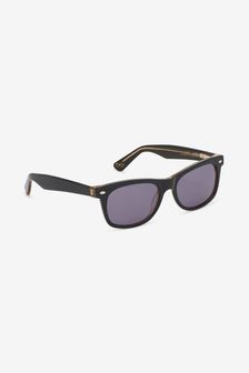 Black Signature Acetate Sunglasses (607154) | ₪ 132