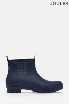Joules Foxton Wellibobs Navy Blue Neoprene Lined Ankle Wellies (607794) | CA$136