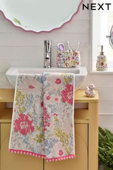 Multi Floral Towel 100% Cotton