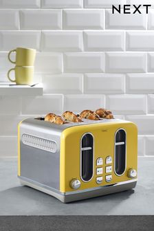 Yellow Electric 4 Slot Toaster (608098) | €72