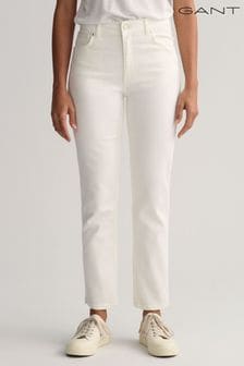 GANT Slim Fit White Jeans (608249) | $222