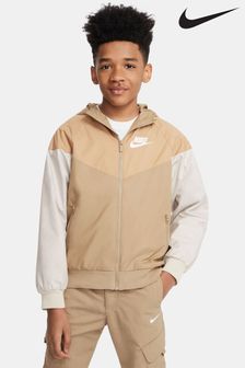 Nike Brown Windrunner Jacket (608720) | kr779