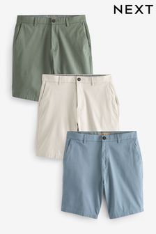Multi Straight Stretch Chinos Shorts 3 Pack (609092) | $72