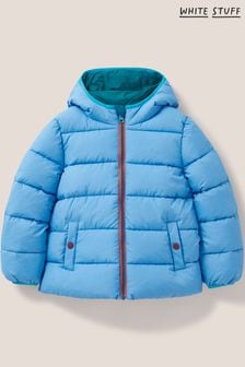 White Stuff Blue Quilted Puffer Jacket (609333) | €27