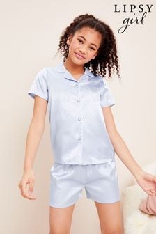 Hellblau - Lipsy Pyjama aus Satin (610160) | 31 € - 44 €