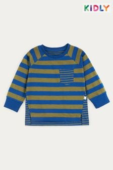 KIDLY Perfect Long Sleeve Striped T-Shirt (611363) | OMR3