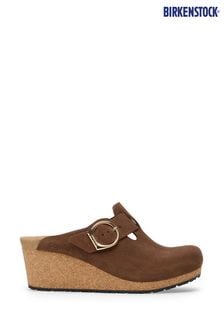 Birkenstock Fanny Ring Buckle Suede Sandals (611453) | 198€