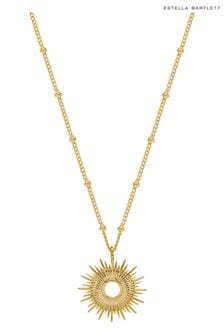 Estella Bartlett Gold Tone Full Sunburst Necklace (613040) | $55