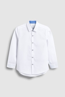 Chemise habillée à manches longues (3-16 ans)
