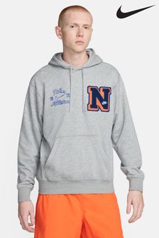 Nike Grey Club Fleece French Terry Pullover Hoodie (615182) | 4,291 UAH