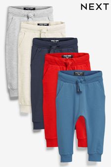 Kolorowe - 5 pary spodni dresowych (3m-cy-7lata) (615324) | 195 zł - 217 zł