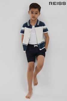 Темно-синий - Reiss Shore пляжные шорты с затягивающимся шнурком на талии (615526) | €40