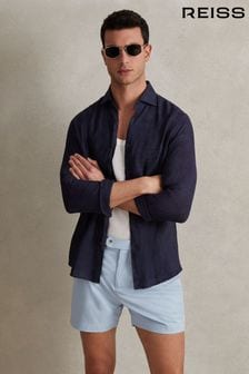 Soft Blue - Пляжные шорты с регулирутелем солнца сбоку Reiss (615653) | €104