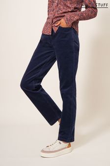 Синий - Прямые вельветовые джинсы White Stuff Brooke (615689) | €39