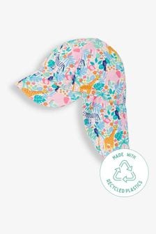 JoJo Maman Bébé Pink Safari UPF 50 Sun Protection Hat (615709) | 69 QAR