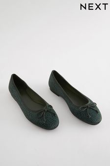 Green Regular/Wide Fit Forever Comfort® Ballerinas Shoes (616009) | 36 €