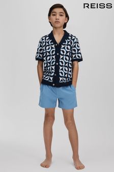 Голубовато-зеленый - Reiss Shore пляжные шорты с затягивающимся шнурком на талии (616540) | €33