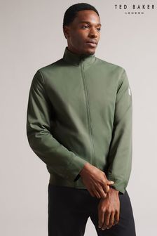 Veste bombardier intelligent à Col cheminée en nylon Ted Baker Vert Arzona (616559) | €99