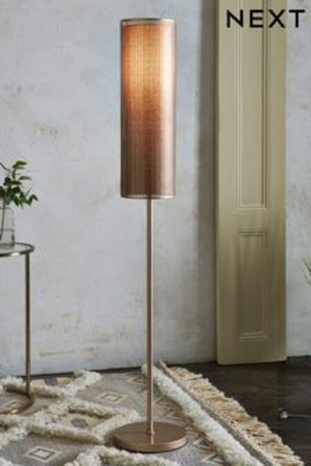 Brass Jada Floor Lamp (617951) | €153